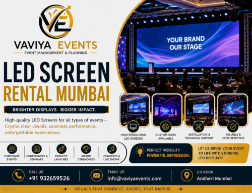 LED Screen Rental Mumbai: Transform Every Event with Stunning Visual Experiences | VAVIYA EVENTS