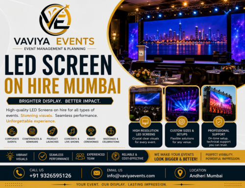 LED Screen on Hire Mumbai – Premium LED Display Rental Services by VAVIYA EVENTS