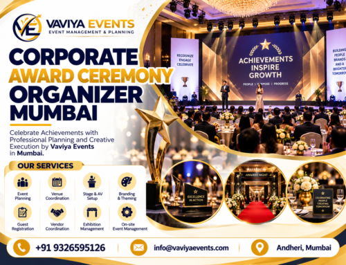 Corporate Award Ceremony Organizer Mumbai – Create Memorable Corporate Celebrations with Vaviya Events
